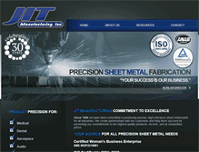 Tablet Screenshot of jit-mfg.com
